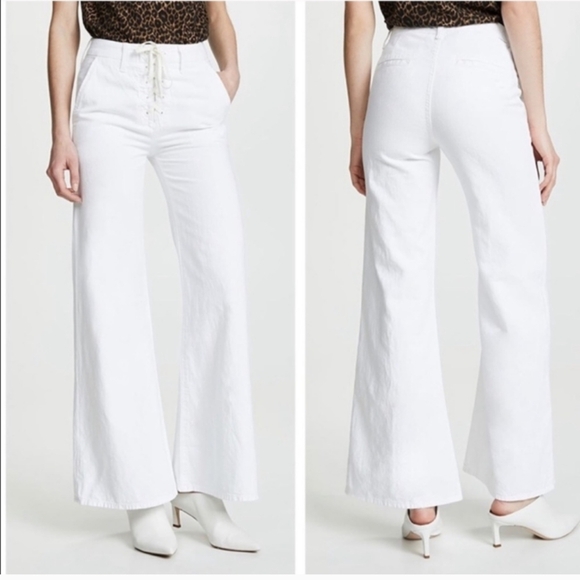 🆕 Mother The Tie Up Roller Prep Weekender in Return to the Island, Size 25, NWT - Picture 5 of 15